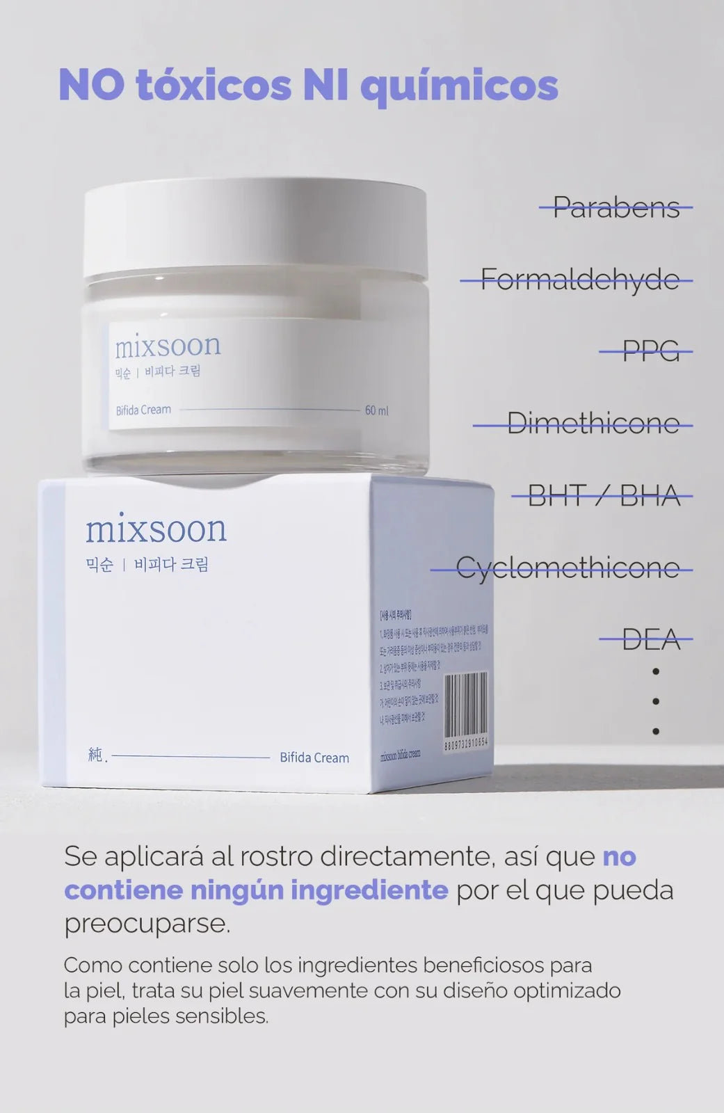 MIXSOON Bifida Cream 600ml